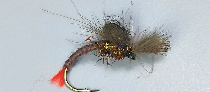 How to Tie a CDC Dry Fly - Brown