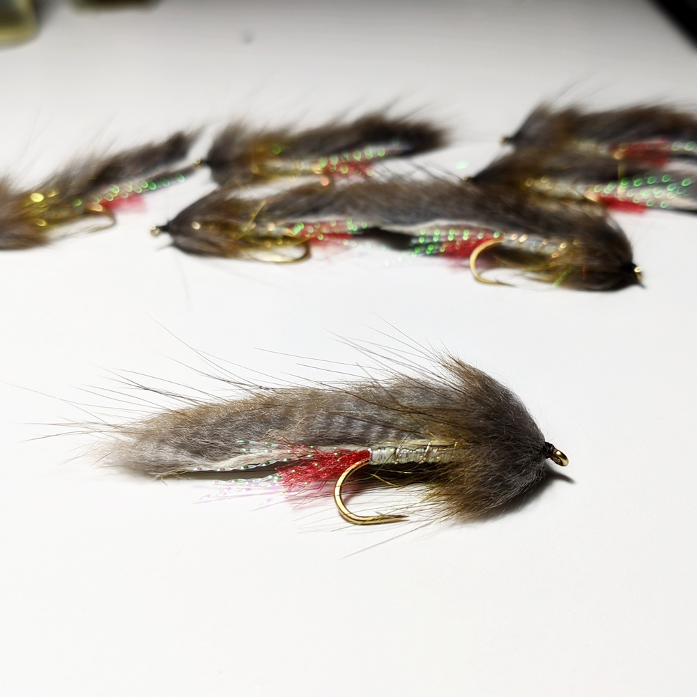 Streamer fly Zonker Muskrat natural - Image 3