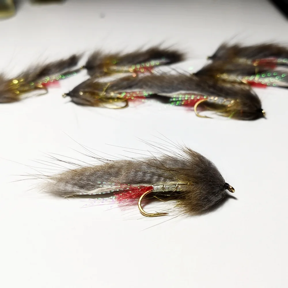 Streamer fly Zonker Muskrat natural — изображение 2