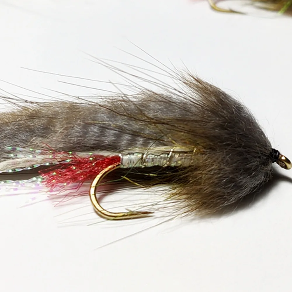 Streamer fly Zonker Muskrat natural — изображение 3