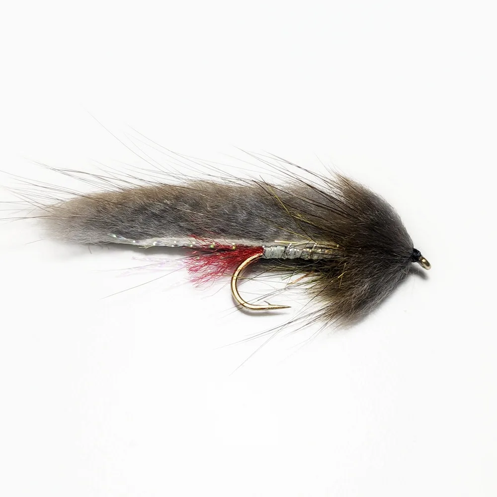 Streamer fly Zonker Muskrat natural