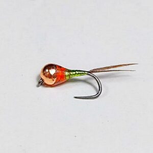 Perdigon Nymph Olive Patina