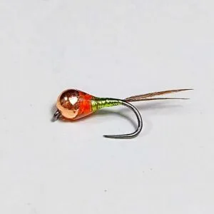 Perdigon Nymph Olive Patina